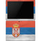 Serbia Flag Distressed Surface Pro 6 Skin