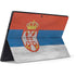 Serbia Flag Distressed Surface Pro 7 Skin