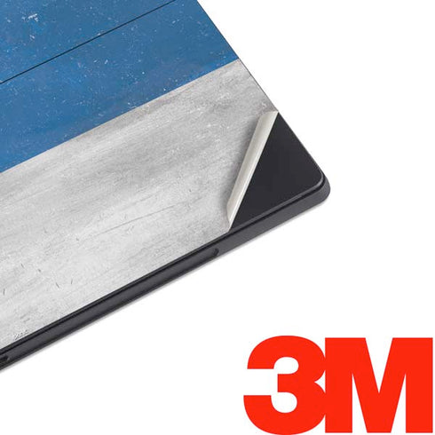 Serbia Flag Distressed Surface Pro 7 Skin