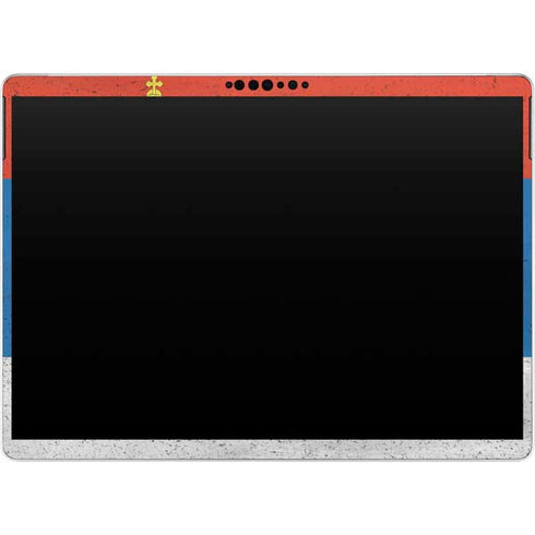Serbia Flag Distressed Surface Pro 9 Skin