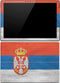 Serbia Flag Distressed Surface Pro (2017) Skin