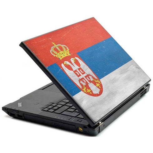 Serbia Flag Distressed T440s Skin