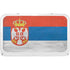 Serbia Flag Distressed YETI Tundra 45 Hard Cooler Skin