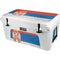 Serbia Flag Distressed YETI Tundra 65 Hard Cooler Skin