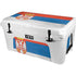Serbia Flag Distressed YETI Tundra 65 Hard Cooler Skin