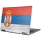 Serbia Flag Distressed Yoga 710 14in Skin