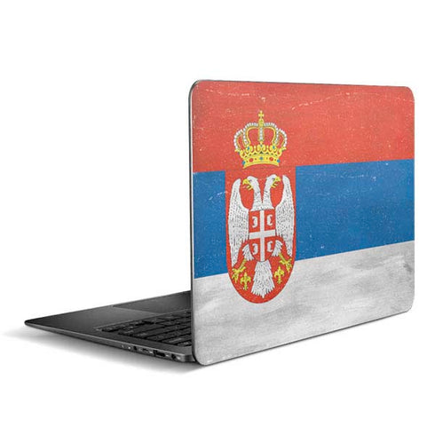 Serbia Flag Distressed Zenbook UX305FA 13.3in Skin