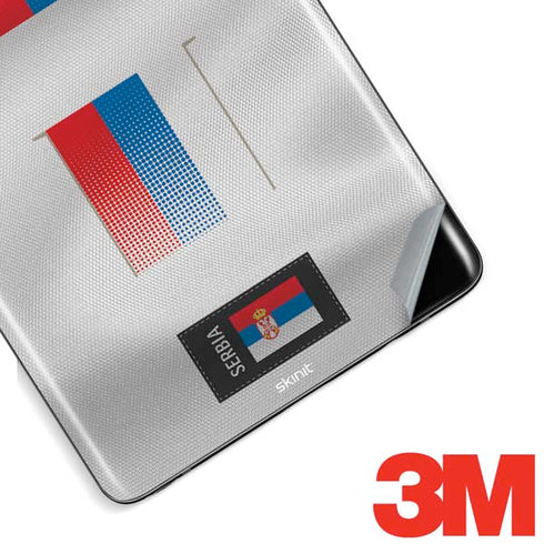 Serbia Soccer Flag Galaxy Note 8 Skin