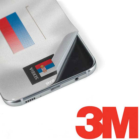 Serbia Soccer Flag Galaxy S8 Skin