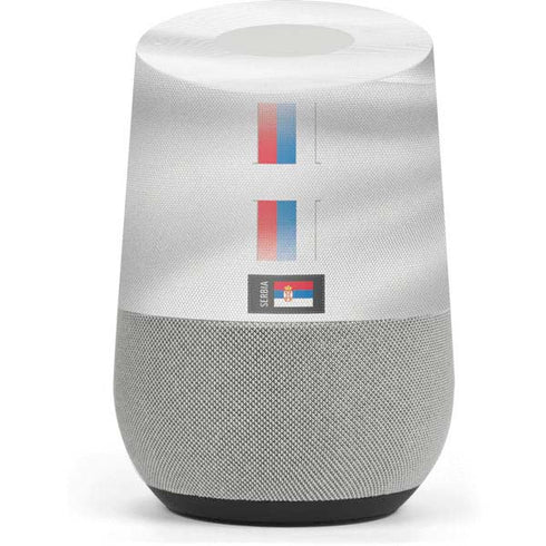 Serbia Soccer Flag Google Home Skin