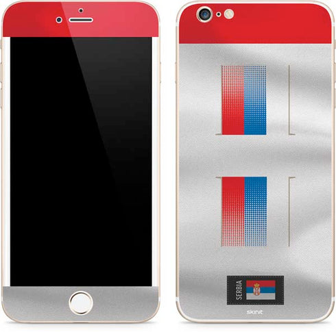 Serbia Soccer Flag iPhone 6/6s Plus Skin