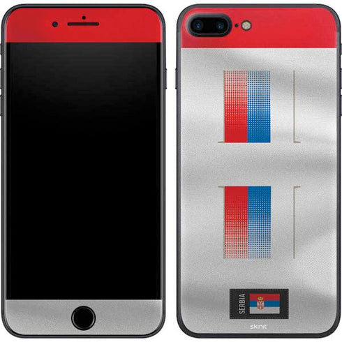 Serbia Soccer Flag iPhone 7 Plus Skin