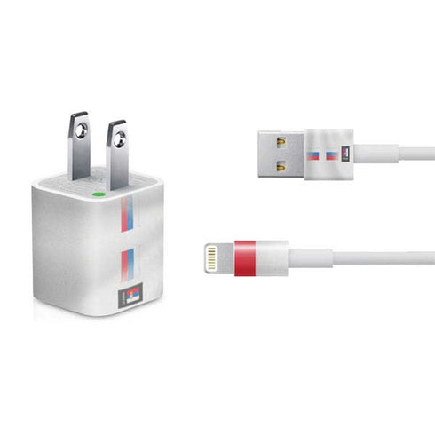 Serbia Soccer Flag iPhone Charger (5W USB) Skin