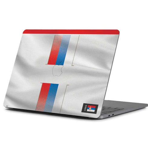 Serbia Soccer Flag Apple MacBook Pro 13-inch Skin