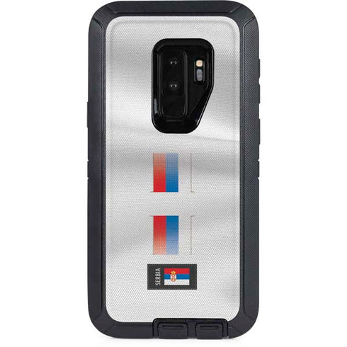 Serbia Soccer Flag Otterbox Defender Galaxy Skin