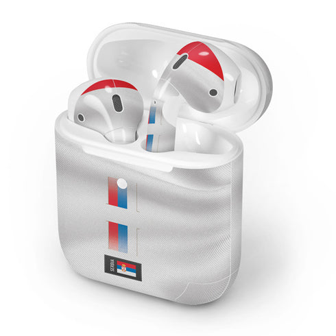 Serbia Soccer Flag Apple AirPods 2 Skin