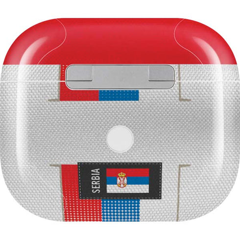 Serbia Soccer Flag Apple AirPods (3rd Gen 2021) Skin