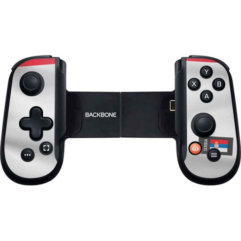 Serbia Soccer Flag Backbone One for iPhone Game Controller Skin