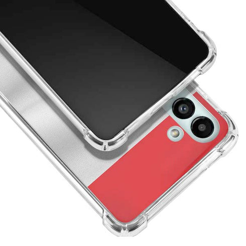 Serbia Soccer Flag Galaxy A13 5G Clear Case
