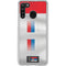 Serbia Soccer Flag Galaxy A21 Clear Case