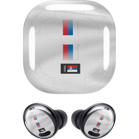 Serbia Soccer Flag Galaxy Buds Pro Skin