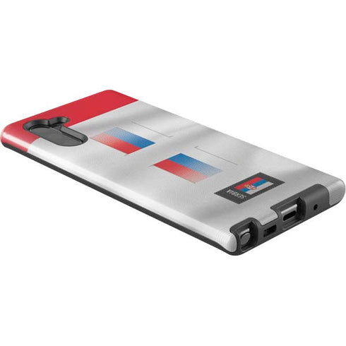 Serbia Soccer Flag Galaxy Note 10 Pro Case