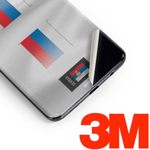 Serbia Soccer Flag Galaxy S10e Skin