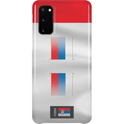 Serbia Soccer Flag Galaxy S20 Lite Case