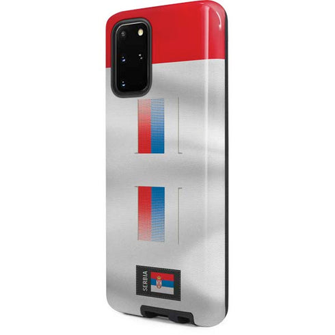Serbia Soccer Flag Galaxy S20 Plus Pro Case