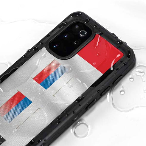 Serbia Soccer Flag Galaxy S20 Plus Waterproof Case