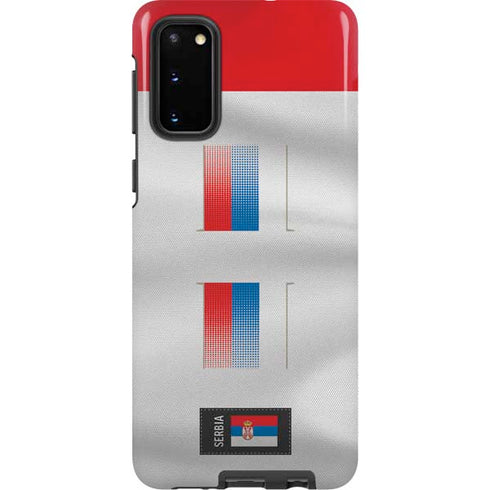 Serbia Soccer Flag Galaxy S20 Pro Case