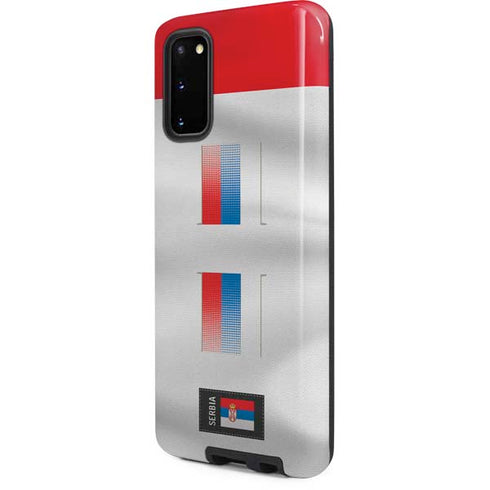 Serbia Soccer Flag Galaxy S20 Pro Case