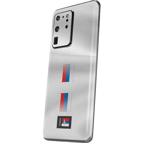 Serbia Soccer Flag Galaxy S20 Ultra 5G Skin