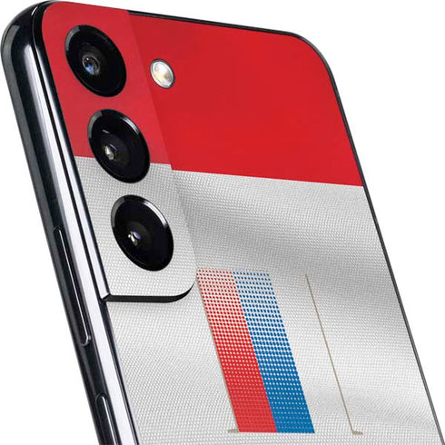 Serbia Soccer Flag Galaxy S22 Skin