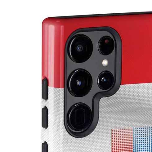 Serbia Soccer Flag Galaxy S22 Ultra Pro Case