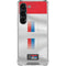 Serbia Soccer Flag Galaxy S23 Clear Case