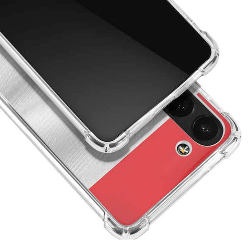 Serbia Soccer Flag Galaxy S23 Clear Case