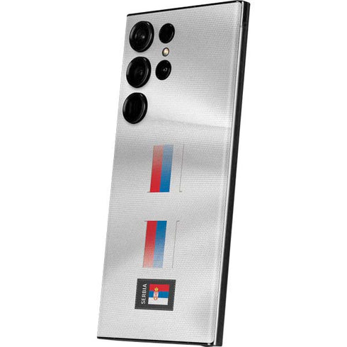 Serbia Soccer Flag Galaxy S23 Ultra Skin