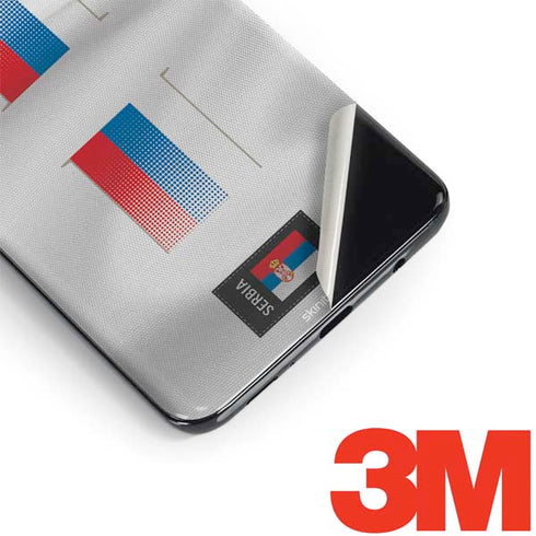 Serbia Soccer Flag Galaxy S9 Skin