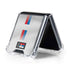 Serbia Soccer Flag Galaxy Z Flip5 5G Clear Case