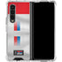 Serbia Soccer Flag Galaxy Z Fold4 5G Clear Case