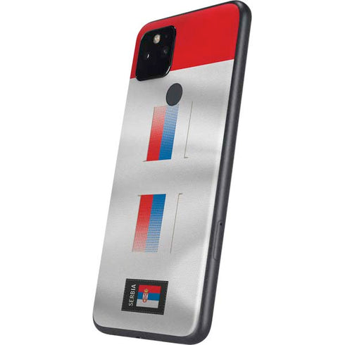 Serbia Soccer Flag Google Pixel 5 Skin