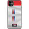 Serbia Soccer Flag iPhone 11 Clear Case