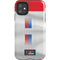 Serbia Soccer Flag iPhone 11 Impact Case