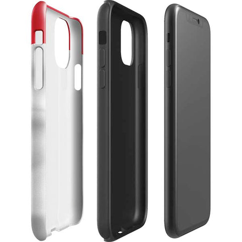 Serbia Soccer Flag iPhone 11 Impact Case