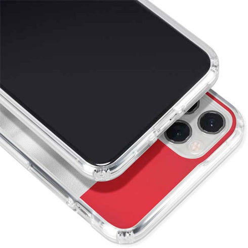Serbia Soccer Flag iPhone 11 Pro Clear Case