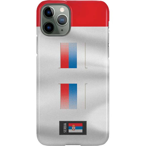 Serbia Soccer Flag iPhone 11 Pro Lite Case
