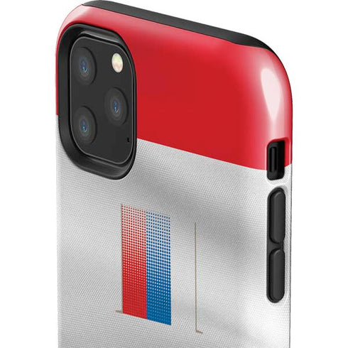 Serbia Soccer Flag iPhone 11 Pro Max Impact Case