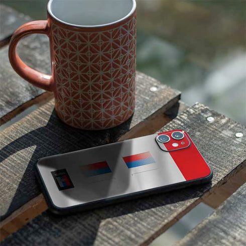 Serbia Soccer Flag iPhone 11 Skin