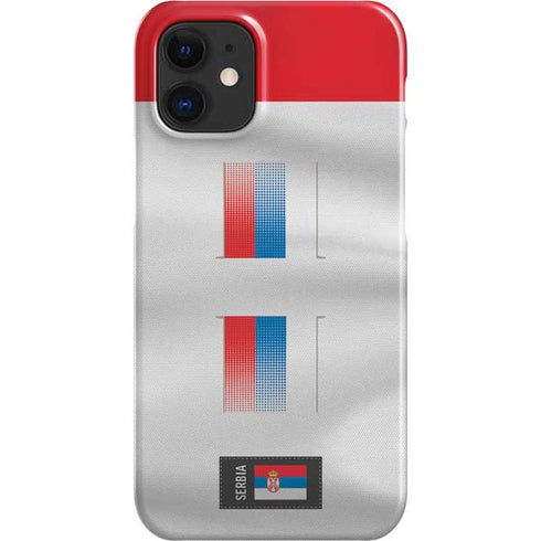 Serbia Soccer Flag iPhone 12 Mini Lite Case